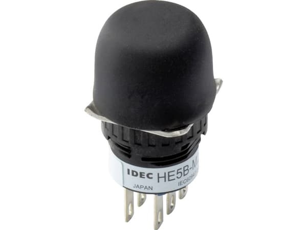 Idec HE5B-M2PB Keinukytkin 125 V/AC, 30 V/DC 3 A 1 x On/Off/On Napsautus (L x S x K) 20 x 20 x 31 mm IP40 (etupuoli) 1 kpl 1 kpl
