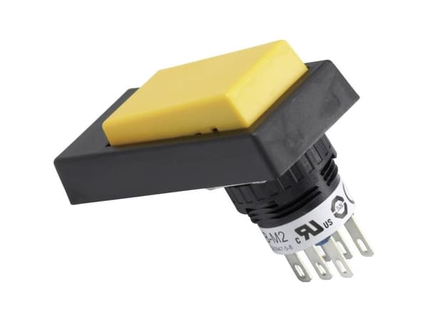 Idec HE3B-M2 Keinukytkin 125 V/AC, 30 V/DC 3 A 1 x On/Off/On Napsautus (L x S) 54 mm x 25 mm IP40 (edessä) 1 kpl 1 kpl