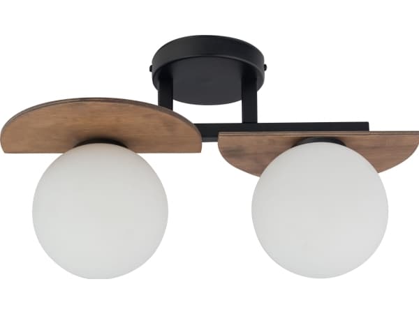 Sigma taklampe LED Klar brun taklampe til kontoret Sigma MIRROR 33301