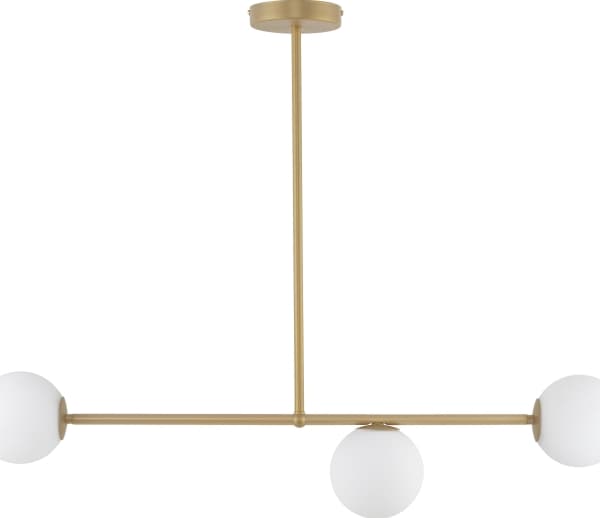 Sigma pendel Moderne LED pendel Klar gull Sigma Gama kuler 33332