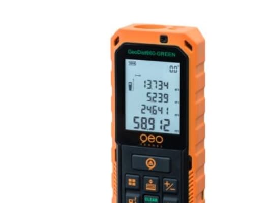 Geo-fennel afstandsmåler - GeoDist 60 grøn, rækkevidde 60m, NiMh genopl. batteri