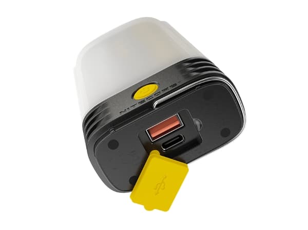 Nitecore LR60, Batteridrevet campinglygte, Sort, Hvid, Polykarbonat (PC), Hængekrog/magnet, IP66, 280 lm