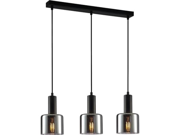 Italux hengelampe SANTIA hengelampe PND-65342-3-BK+SG Italux