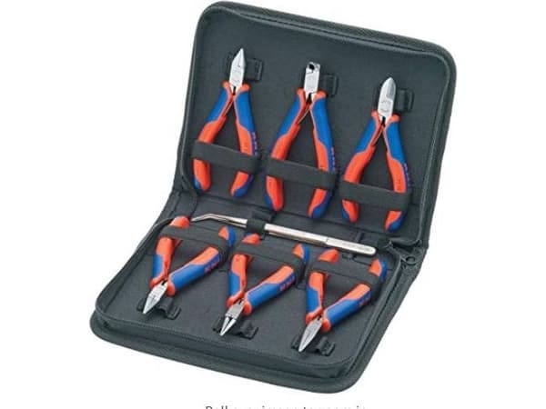 Knipex 00 20 16, Rustfritt stål, 720 g, 7 verktøy