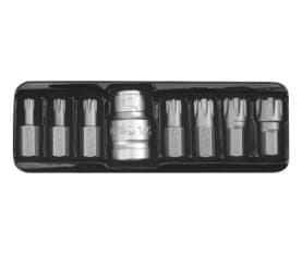 Yato YT-0418, 7 stykker, Ribe, 9.5 mm, M10, M12, M14, M5, M6, M7, M8, Stål, 25,4 / 2 mm (1 / 2")