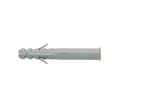 Fischer 52161, Väggplugg, Tegel, Betong, Nylon, Nylon, Grå, 1,4 cm