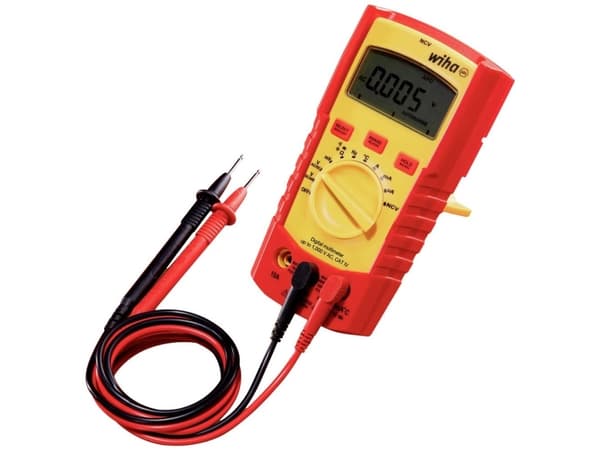 Wiha Digitales Multimeter bis 1.000 V AC, CAT SB25542 (45215)