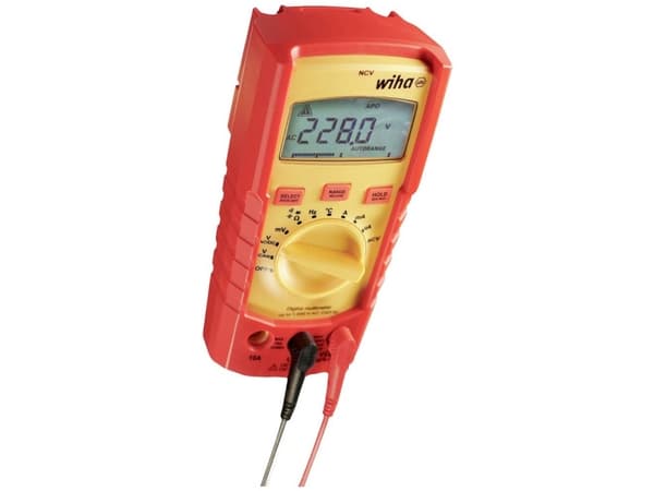 Wiha Digitales Multimeter bis 1.000 V AC, CAT SB25542 (45215)