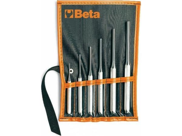 Beta Tools BETA SYLINDRISKE STEMPELSETT 6 stk. 2 - 8mm 31/B6N BE31-B6N