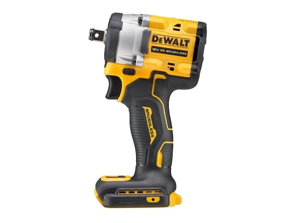 DeWALT DCF921NT-XJ, Mutterdragare, Svart, Gul, Gjuten aluminium, 1/2", 600 nm, 400 nm