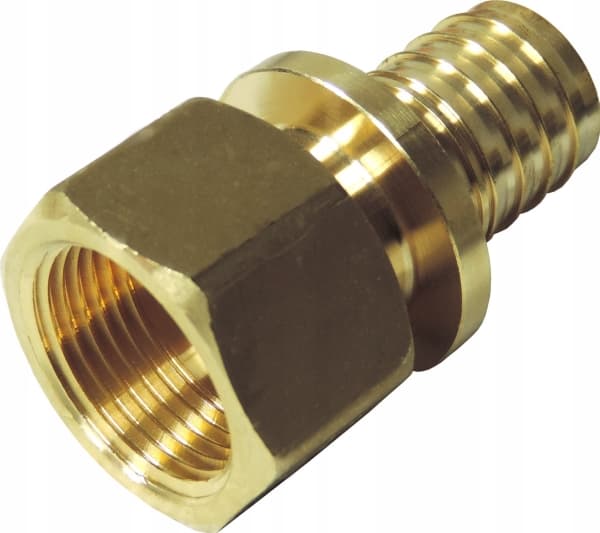 Tece overgangsledd 16 mm x 1/2" messing (705002)