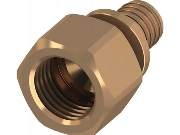 Tece overgangsledd 16 mm x 1/2" messing (705002)