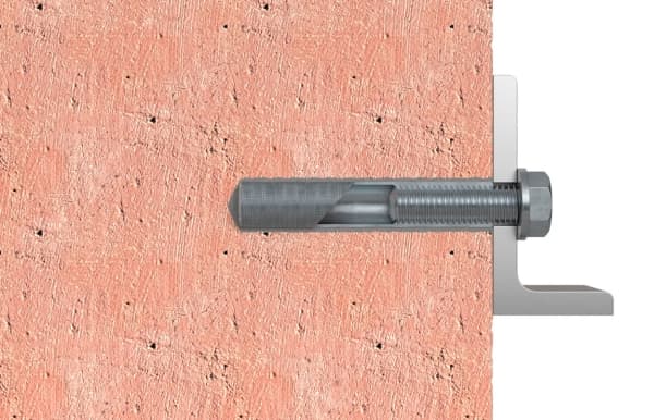 Fischer 43632, Gängad ankare, Autoklaverad lättbetong, Tegel, Murverk, Förzinkat stål, M8, 1,1 cm, 85 mm