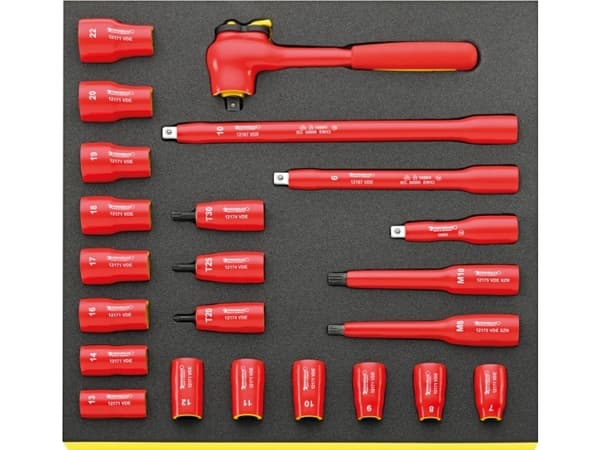 STAHLWILLE TCS 12171/19/4 VDE, 350 mm, 35 cm, 45 mm, 2,8 kg, Punainen