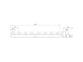 Miniatyrbild 1 av 3: Siemens 5ST37780 Samlingsskena Antal rader 2 10 mm² 63 A 230 V Ledartyp = L, N