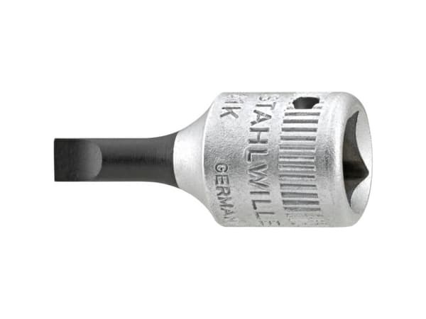 Stahlwille 41 K 1.2X8 SCHRAUBENDREHEREINSATZ 1/4 ZOLL 01280012 1/4 (6,3 mm) Skruetrækkerindsats 1/4 (6,3 mm)