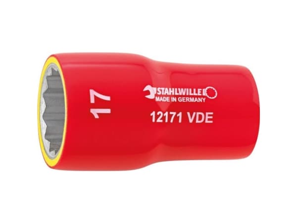 Stahlwille 12171 VDE-16 02380016 Dubbel sexkantsuttag 16 mm 3/8 (10 mm)