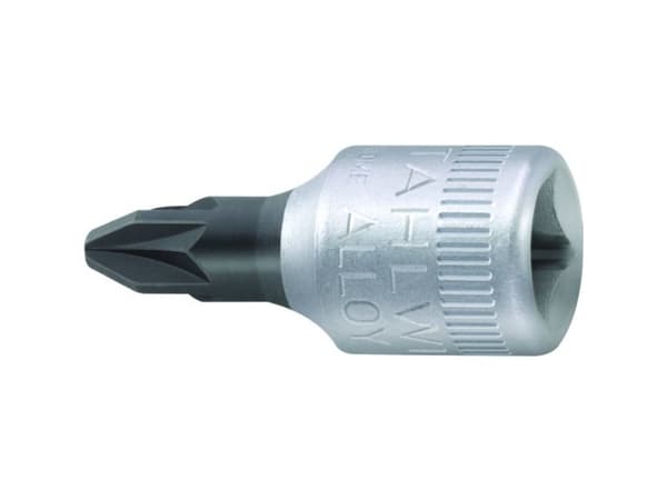 Stahlwille 44 PZ 2 SCHRAUBENDREHEREINSATZ 1/4 ZOLL 01300002 1/4 (6,3 mm) Skruetrækkerindsats PZ 2 1/4 (6,3 mm)