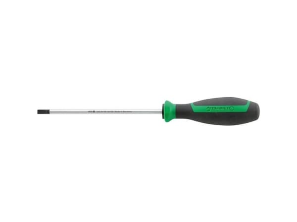 Stahlwille 4628 5 1,0X 5,5X150 ELEKTRIKERSCHRAUBENDREHER MIT DRALL GRIFF Kærv-skruetrækker