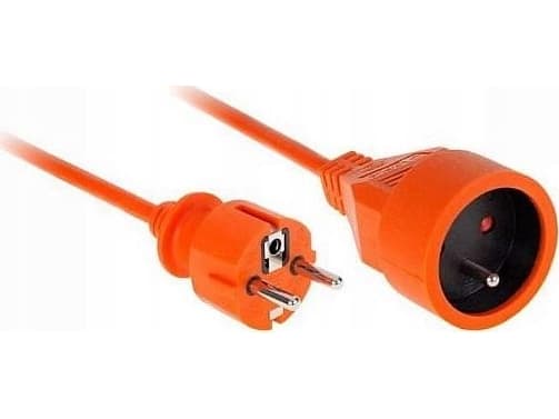 VERTEX PZO30M Sisäänvedettävä jatkojohto 30 m 3x2,5 mm Oranssi väri
