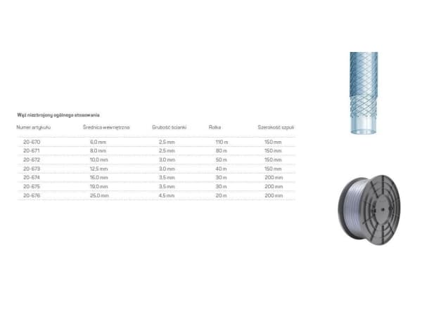 GENERAL PURPOSE HOSE 12,5x3,0 40m REINFORCED