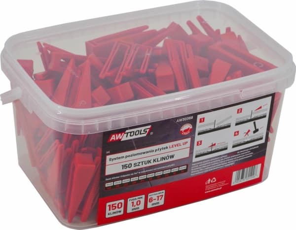 AWTOOLS LEVEL UP 1,0mm - CLINK 150st.