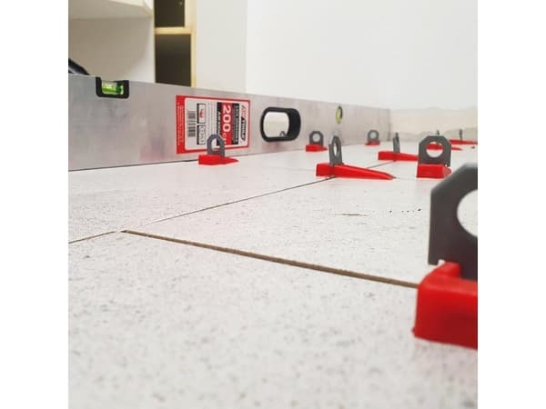AWTOOLS TILE NIVELLERINGSSYSTEM STANDARD 1,0mm - 7mm-15mm - CLIP 400stk.