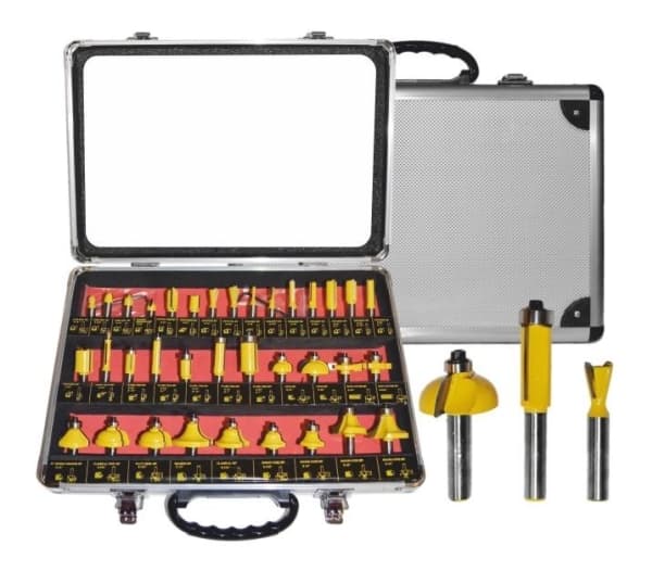 AWTOOLS PUUJYRSIMET, 35 kpl:n setti, varsi 8mm