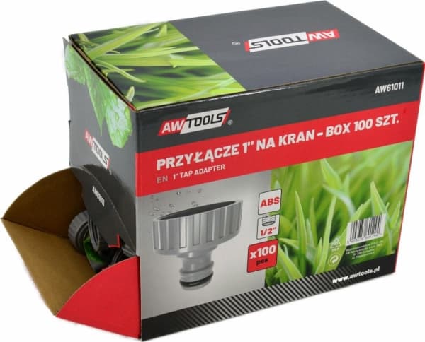AWTOOLS CONNECTION 1" TO TAP BOX-100pcs.
