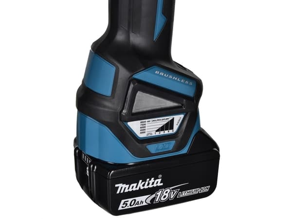 Makita-koneet MAKITA COMBO SET 18V DLX2431TJ (DDF486 + DGA513) 3x5.0Ah MAKPAC