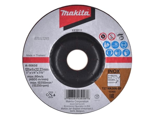 Makita-koneet MAKITA COMBO SET 18V DLX2431TJ (DDF486 + DGA513) 3x5.0Ah MAKPAC