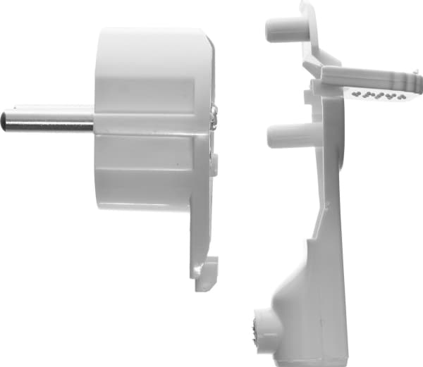 AWTOOLS 10-delad vinkelplugg vit WT-16UP