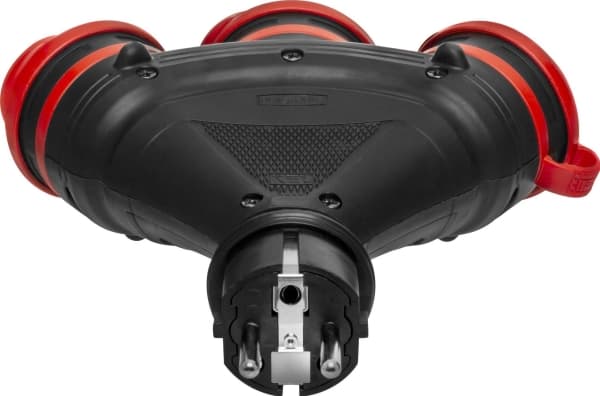 AWTOOLS EXTREME SPLITTER MED KLAPP IP54 16A