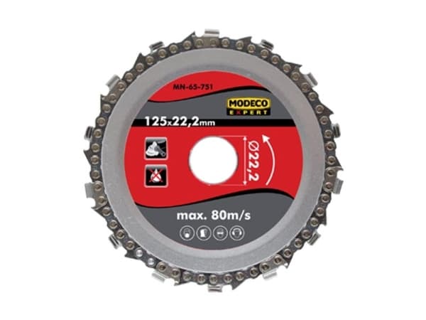 KJEDESKIVE FOR TRE 125mm
