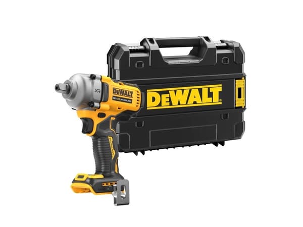 DeWALT DCF892NT-XJ, Mutterdragare, Pistolhandtag, 1/2", Svart, Gul, 2000 RPM, 1084 nm
