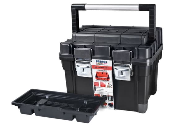 PATROL BOX HD COMPACT 1 BLACK, 48 x 35 x 35cm