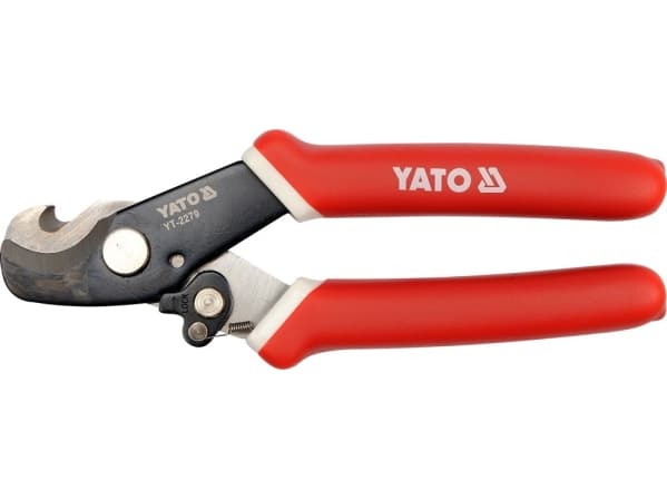 Yato YT-2279, Kaapelileikkuri, Harmaa, Musta, Harmaa, Punainen, 1,05 cm, 170 mm