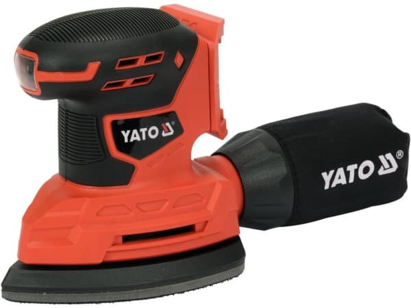 YATO ORBITAL SANDER DELTA 18V 84x184mm UTEN BATTERI OG LADER - SOLO