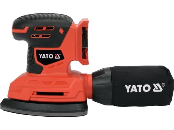 YATO ORBITAL SANDER DELTA 18V 84x184mm UTEN BATTERI OG LADER - SOLO
