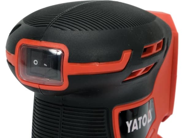 YATO ORBITAL SANDER DELTA 18V 84x184mm UTEN BATTERI OG LADER - SOLO