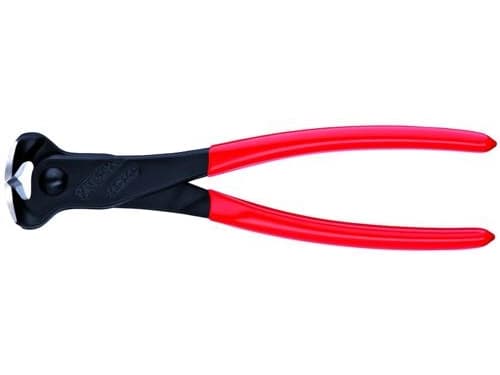Knipex 68 01 200, Endekuttende tang, 4 mm, 3,1 cm, Plast, Rød, 50 mm