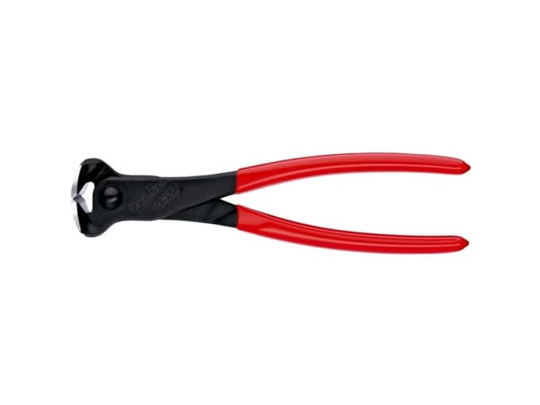 Knipex 68 01 200, Endekuttende tang, 4 mm, 3,1 cm, Plast, Rød, 50 mm