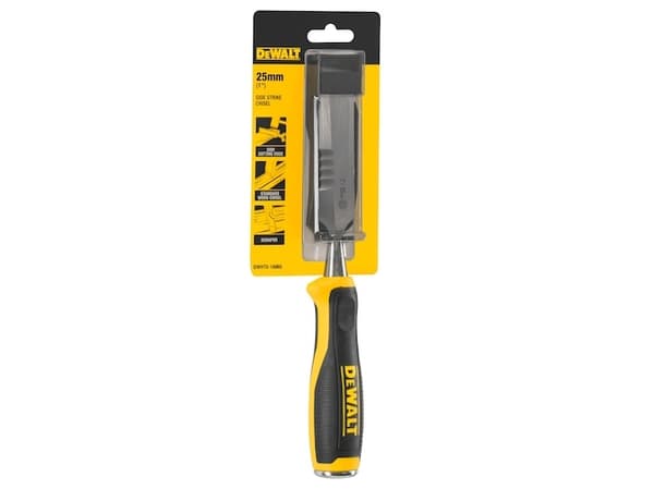 DeWALT DWHT0-16065, Stämjärn för träsnideri, Kolstål, Svart, Gul, Ergonomisk, 2 mm