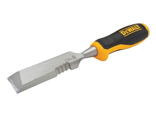 DeWALT DWHT0-16065, Stämjärn för träsnideri, Kolstål, Svart, Gul, Ergonomisk, 2 mm