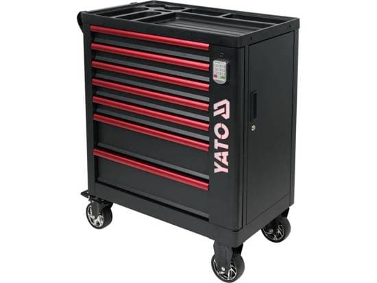 YATO SERVICESKAP 7 SKUFFER LED-LOGO