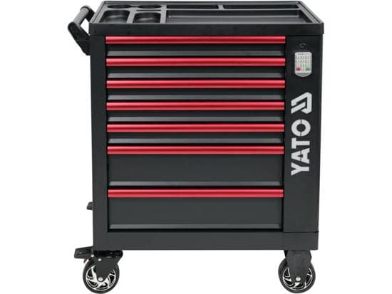 YATO SERVICESKAP 7 SKUFFER LED-LOGO