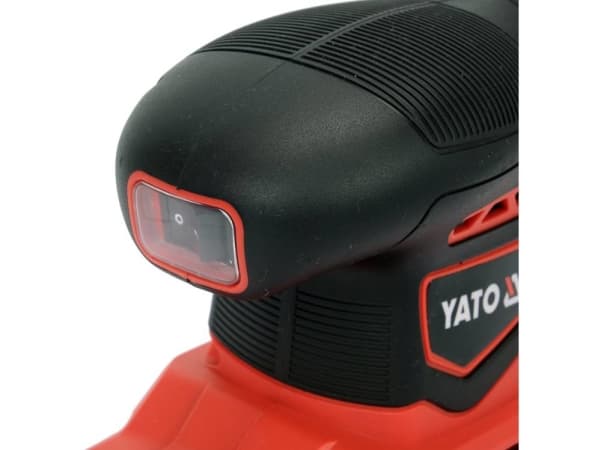 Yato YT-82753, Eksentersliper, Selvklebende, Sort, Oransje, 12000 RPM, 2 mm, 73,7 dB - SOLO
