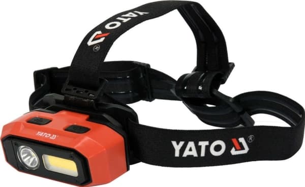 YATO HEAD TASKULAMPPU 800LM AKKU. LIIKETUNNISTIN