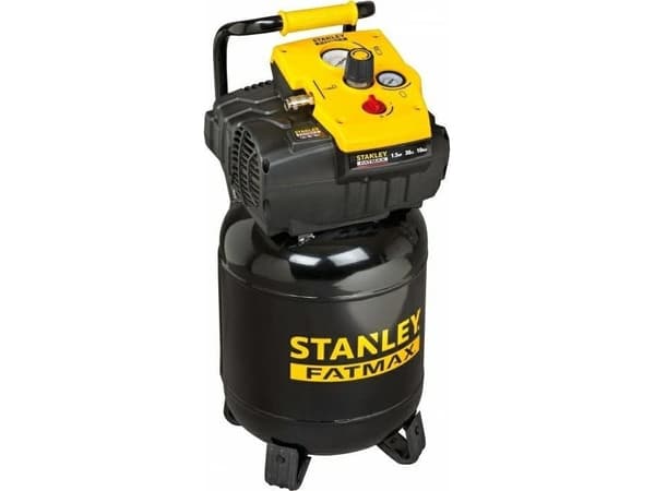 Stanley kompressor STANLEY OLJEFRI VERTIKAL KOMPRESSOR 30L 1,5KM 10BAR FATMAX OL195