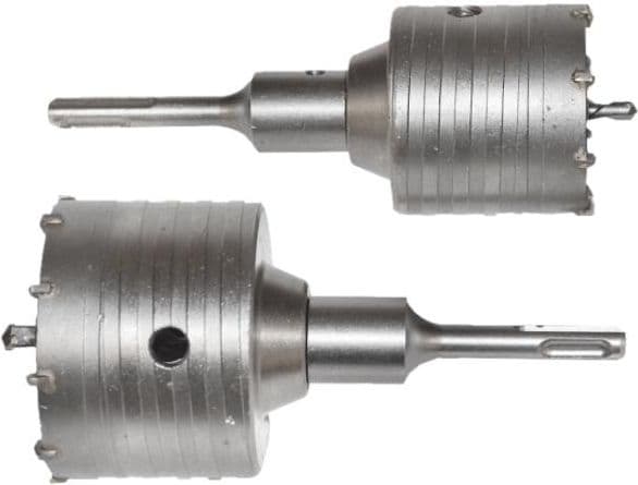 AW-Tools AWTOOLS bor for betong Sett FI65mm + FI80mm UCHWYT SDS PLUS 100mm